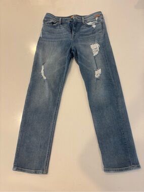 1 Denim Men's Light Blue Straight Jeans